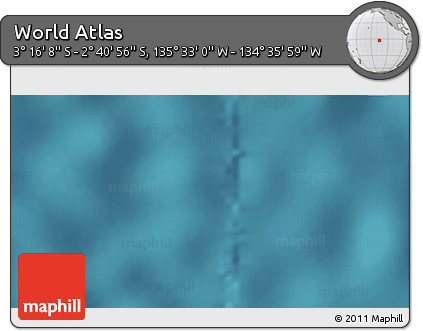 Satellite 3D Map of the Area around 2° 58' 32" S, 135° 4' 29" W