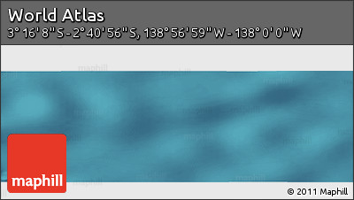 Satellite Panoramic Map of the Area around 2° 58' 32" S, 138° 28' 29" W