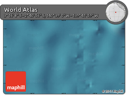 Satellite Map of the Area around 2° 58' 32" S, 140° 10' 30" W