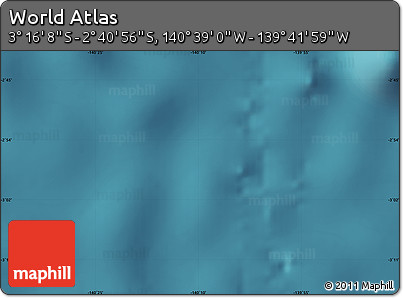 Satellite Map of the Area around 2° 58' 32" S, 140° 10' 30" W