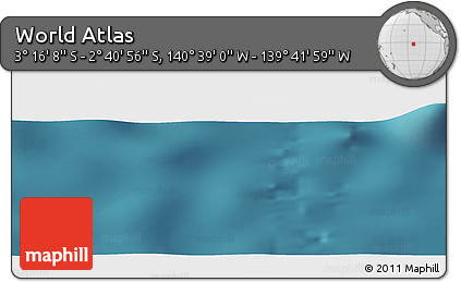 Satellite Panoramic Map of the Area around 2° 58' 32" S, 140° 10' 30" W