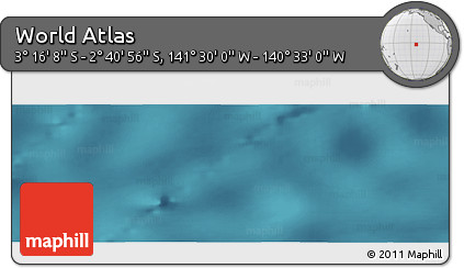 Satellite Panoramic Map of the Area around 2° 58' 32" S, 141° 1' 30" W
