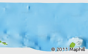 Physical 3D Map of the area around 2° 58' 32" S, 143° 43' 29" E