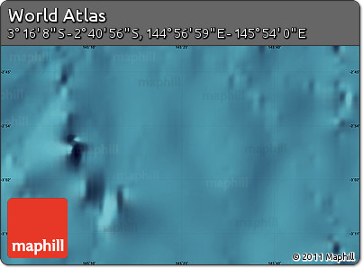 Satellite Map of the Area around 2° 58' 32" S, 145° 25' 30" E