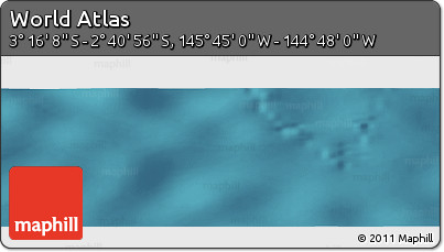 Satellite Panoramic Map of the Area around 2° 58' 32" S, 145° 16' 30" W