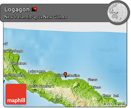 Physical 3D Map of Logagon