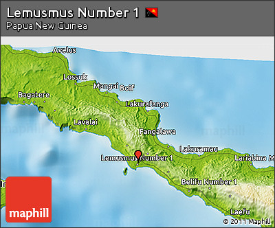 Physical 3D Map of Lemusmus Number 1