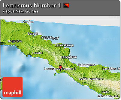 Physical 3D Map of Lemusmus Number 1
