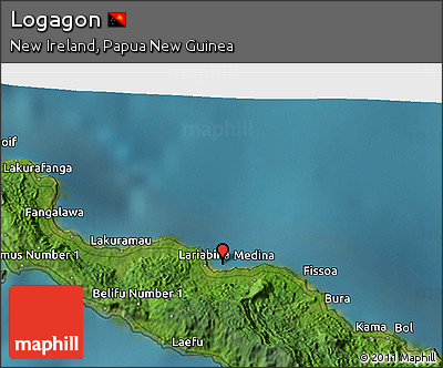 Satellite 3D Map of Logagon