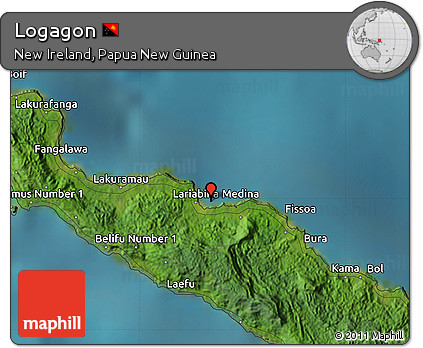 Satellite Map of Logagon