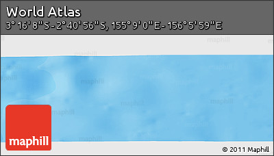 Political Panoramic Map of the Area around 2° 58' 32" S, 155° 37' 30" E