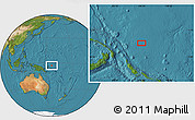 Satellite Location Map of the area around 2° 58' 32" S, 156° 28' 29" E