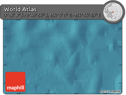 Satellite Map of the Area around 2° 58' 32" S, 156° 28' 29" E