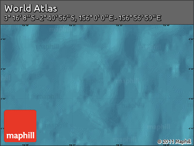 Satellite Map of the Area around 2° 58' 32" S, 156° 28' 29" E