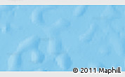 Shaded Relief 3D Map of the area around 2° 58' 32" S, 157° 19' 29" E