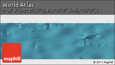 Satellite Panoramic Map of the Area around 2° 58' 32" S, 158° 1' 30" W