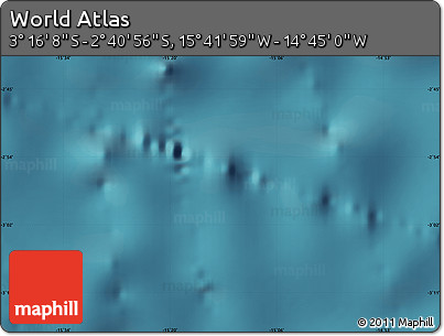 Satellite Map of the Area around 2° 58' 32" S, 15° 13' 29" W