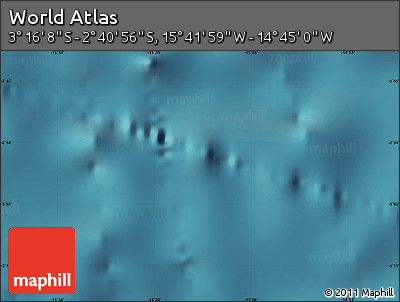 Satellite Map of the Area around 2° 58' 32" S, 15° 13' 29" W