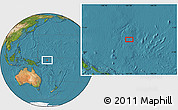 Satellite Location Map of the area around 2° 58' 32" S, 161° 34' 29" E