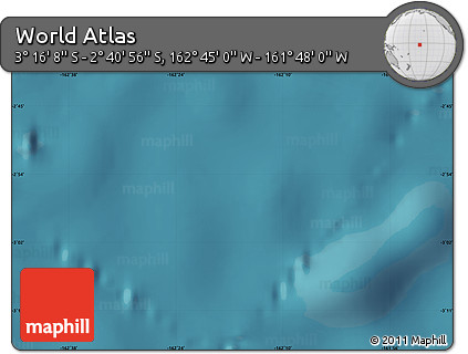 Satellite Map of the Area around 2° 58' 32" S, 162° 16' 30" W