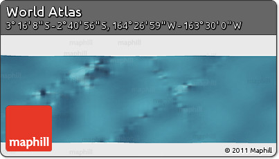 Satellite Panoramic Map of the Area around 2° 58' 32" S, 163° 58' 29" W