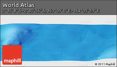 Political Panoramic Map of the Area around 2° 58' 32" S, 164° 7' 30" E