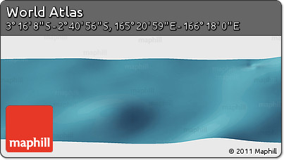 Satellite Panoramic Map of the Area around 2° 58' 32" S, 165° 49' 29" E