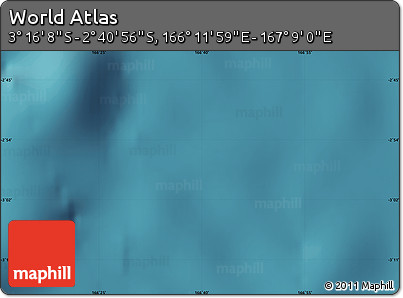 Satellite Map of the Area around 2° 58' 32" S, 166° 40' 30" E
