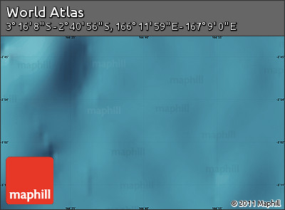 Satellite Map of the Area around 2° 58' 32" S, 166° 40' 30" E