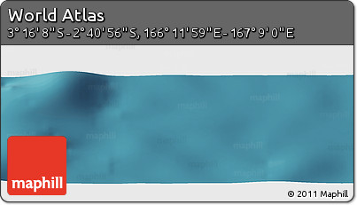 Satellite Panoramic Map of the Area around 2° 58' 32" S, 166° 40' 30" E