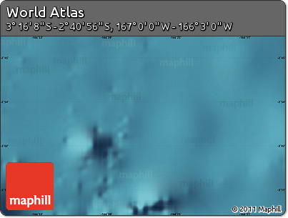 Satellite Map of the Area around 2° 58' 32" S, 166° 31' 30" W
