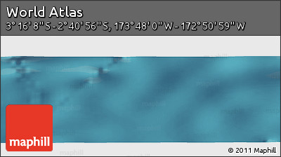 Satellite Panoramic Map of the Area around 2° 58' 32" S, 173° 19' 29" W