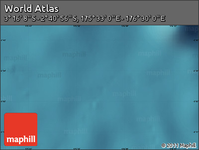 Satellite Map of the Area around 2° 58' 32" S, 176° 1' 30" E