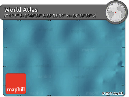 Satellite Map of the Area around 2° 58' 32" S, 25° 25' 29" W