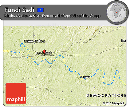 Physical 3D Map of Fundi Sadi