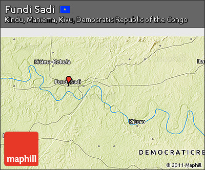 Physical 3D Map of Fundi Sadi
