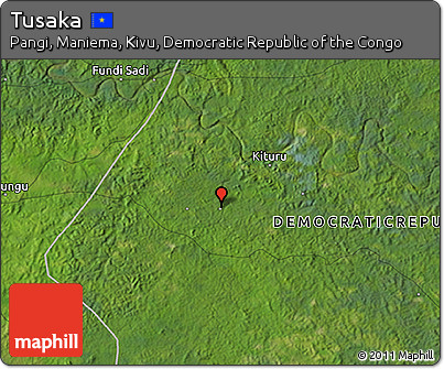 Satellite 3D Map of Tusaka