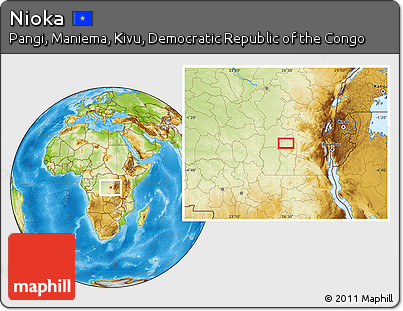 Physical Location Map of Nioka