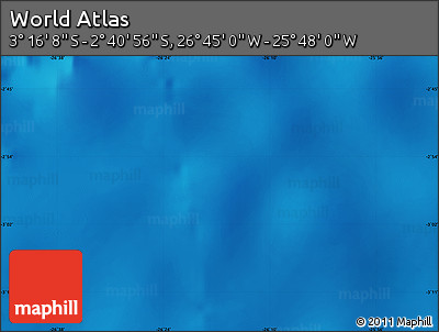 Physical Map of the Area around 2° 58' 32" S, 26° 16' 29" W