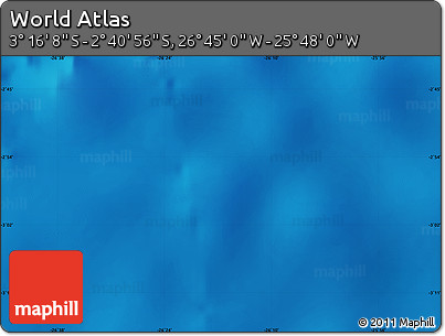 Physical Map of the Area around 2° 58' 32" S, 26° 16' 29" W