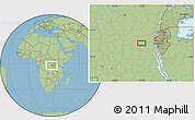 Savanna Style Location Map of the area around 2° 58' 32" S, 27° 16' 29" E