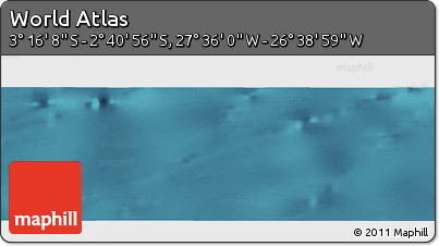 Satellite Panoramic Map of the Area around 2° 58' 32" S, 27° 7' 30" W
