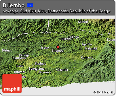 Satellite Panoramic Map of Bilembo