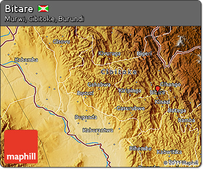 Physical 3D Map of Bitare