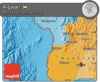 Political Map of Kigwati