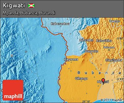 Political Map of Kigwati