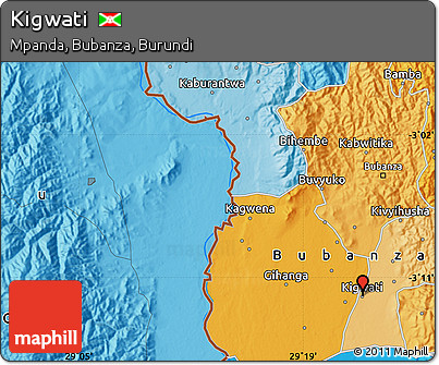 Political Map of Kigwati