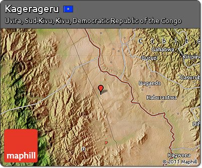 Satellite Map of Kagerageru