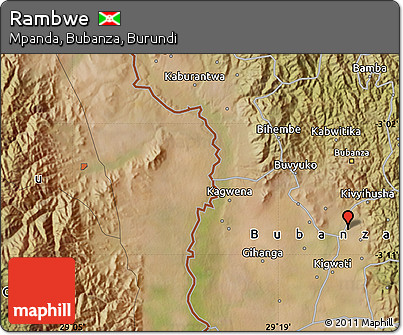 Satellite Map of Rambwe