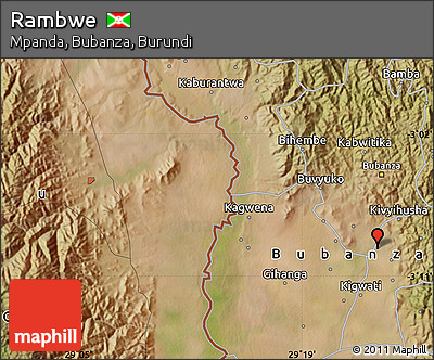 Satellite Map of Rambwe